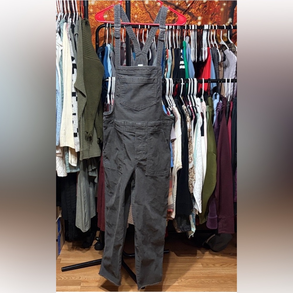 🩶✨ Aerie Women’s Gray Utility Overalls | Small Petite ✨🩶